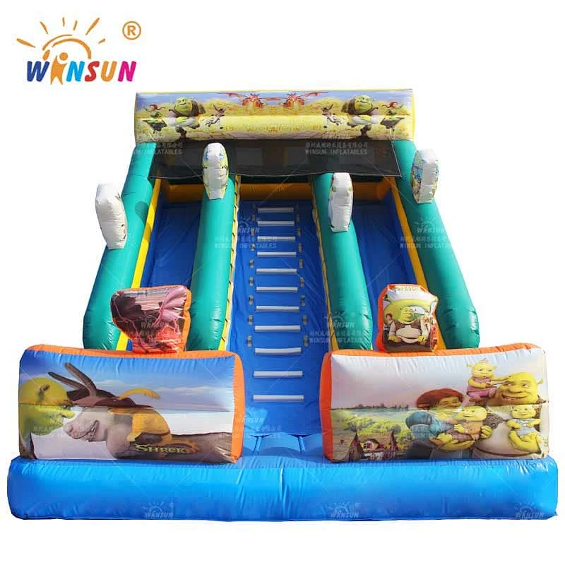 Shrek Inflatable Slide