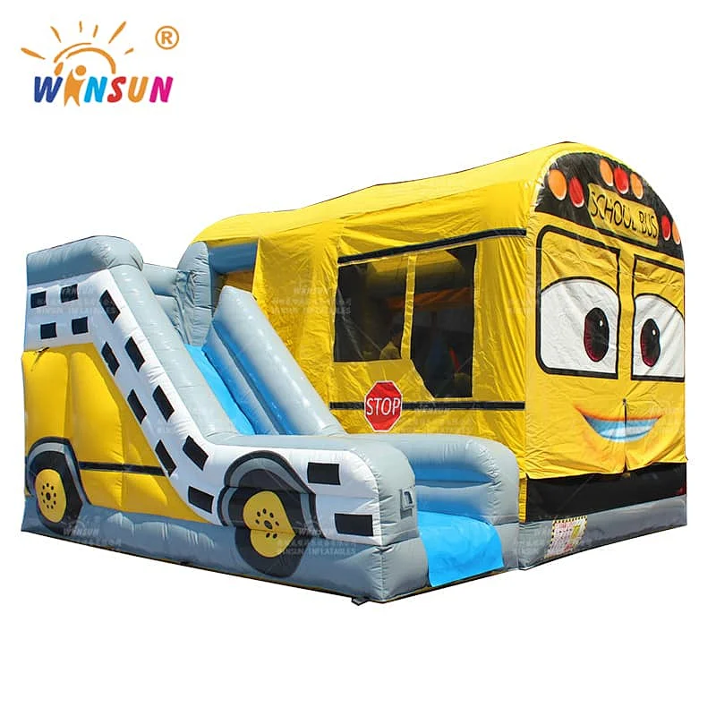Inflatable School Bus Combo