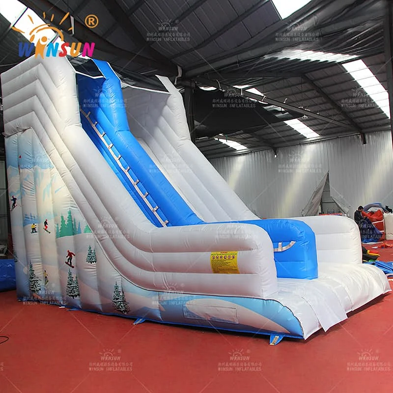 Inflatable Skiing slide