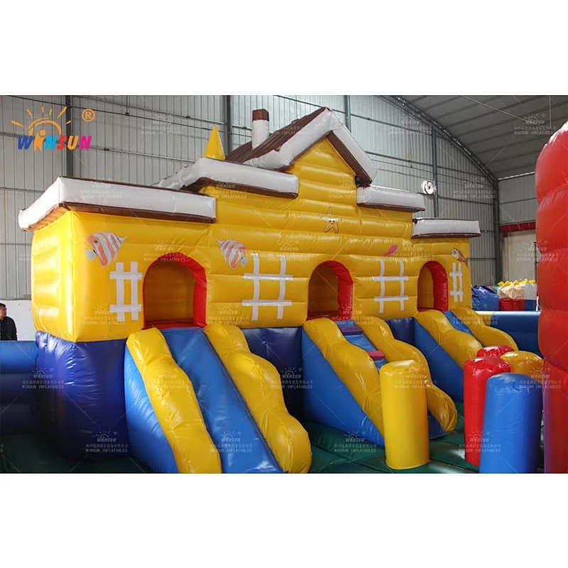 Inflatable Octopus Paradise Bounce House