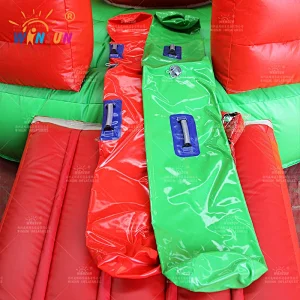 Inflatable Jousting Arena with Sticks safety Helmets