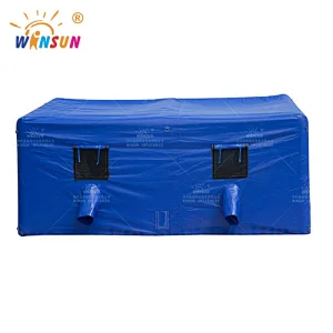 Blue Inflatable Military Tent