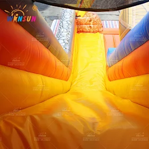 Inflatable Construction Site Slide