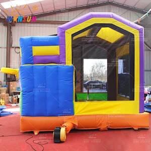 Inflatable Moonwalk With Slide