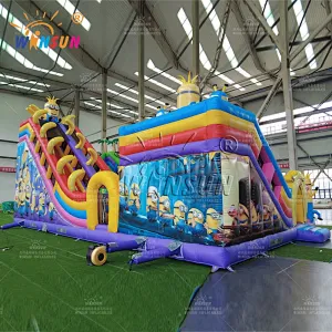 Custom Minions Inflatable Funland