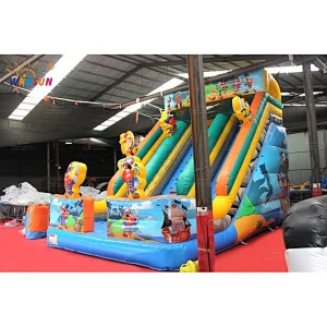 Pirate inflatable slide
