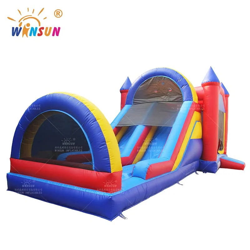 Inflatable Jumping Castle Dual Lane Slide