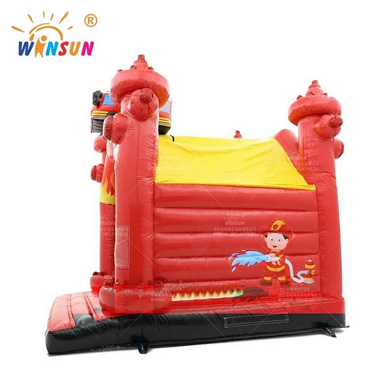 Inflatable Bouncy Castle Fire Brigade