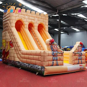Commercial Knight Inflatable Slide