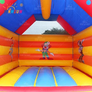 Custom Inflatable Bounce House Clown Theme