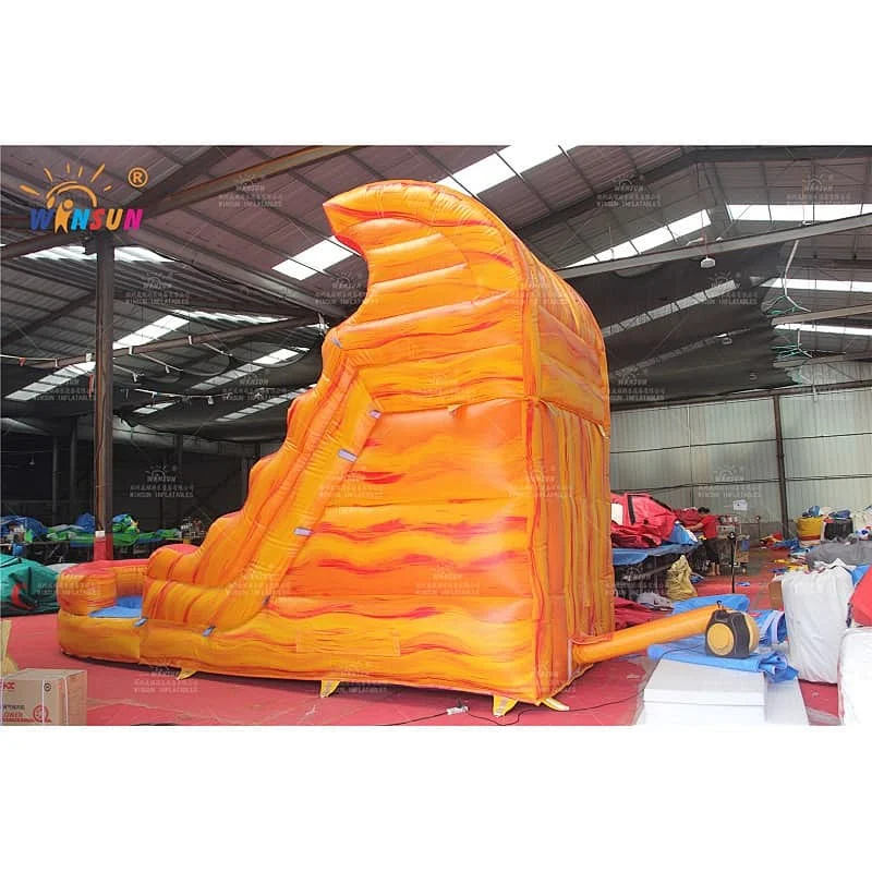 Lava Inflatable water slide