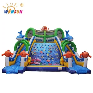 Aquarium Inflatable Slide