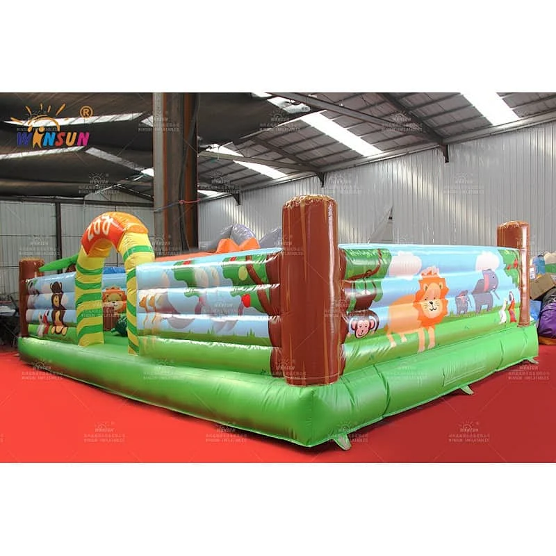 Inflatable Zoo bouncer