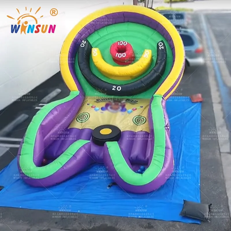 Inflatable Bullseye Ball Challenge