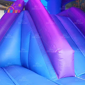 Commercial Inflatable Moonwalk with banners