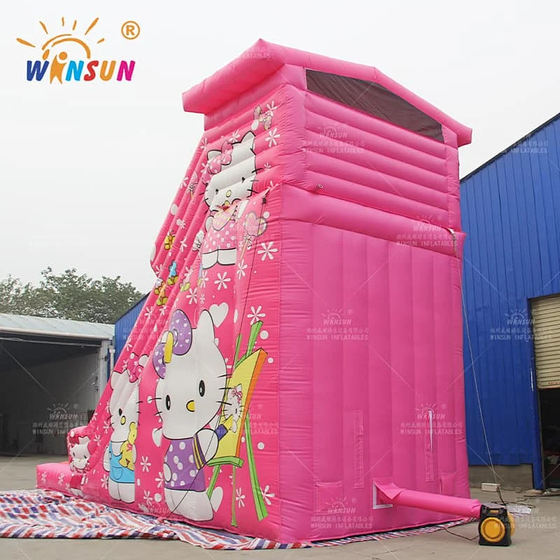 Cute Keith inflatable slide