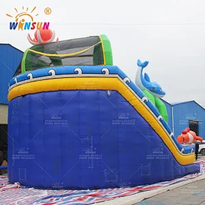 Aquarium Inflatable Slide