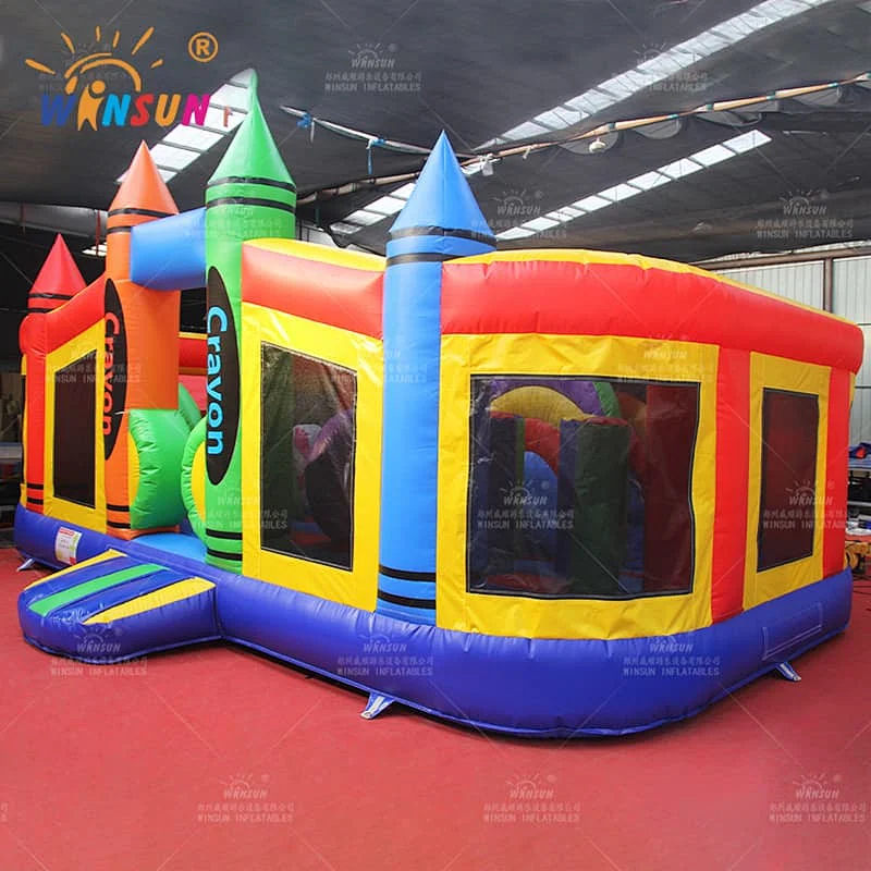 Inflatable Crayon Paradise