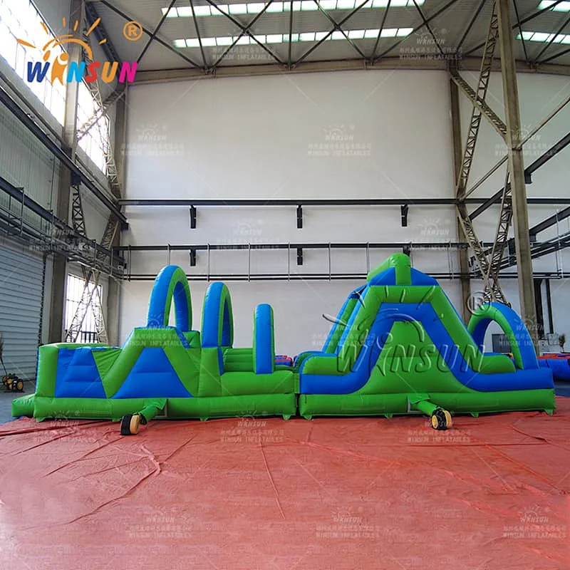 Custom Race Game Inflatable Obstacle Course