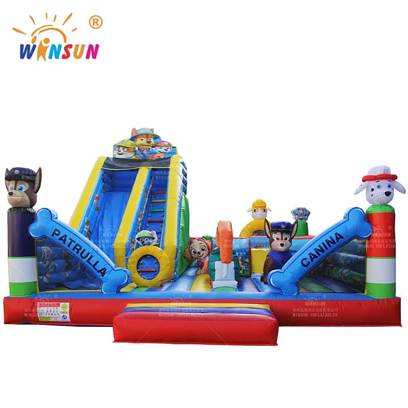 Giant Inflatable Paw Patrol Playground