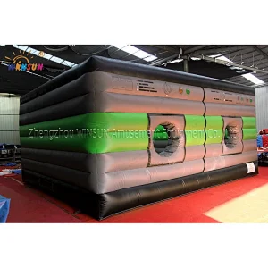 Washing machine inflatable bouncer