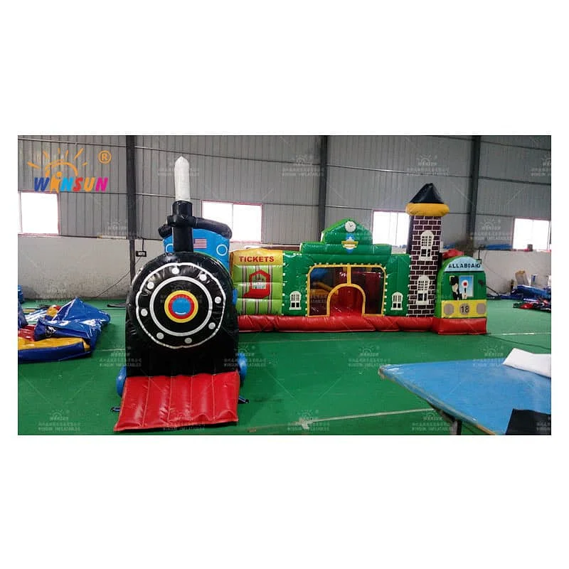 Inflatable Express Train Station