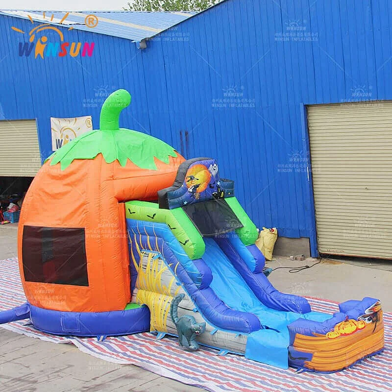 Jack-O-Lantern Bounce House Combo