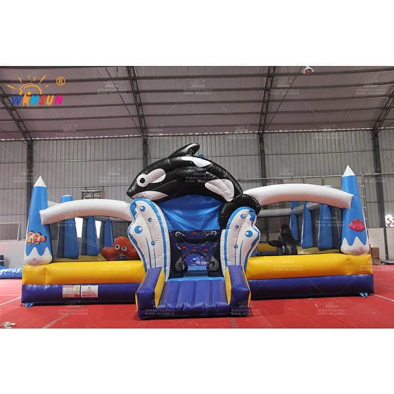 Dolphin Inflatable Fun City