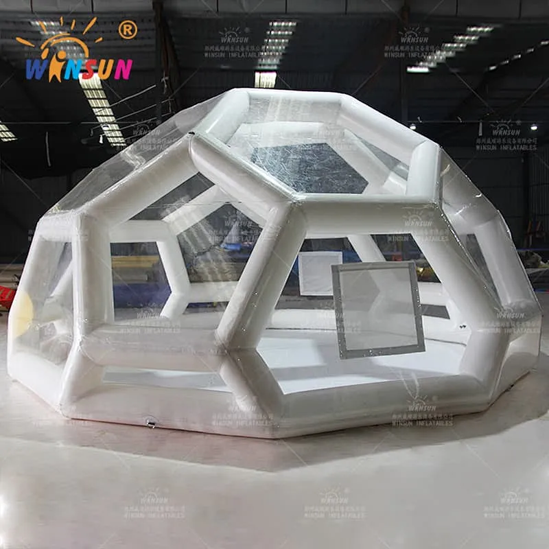 Airtight Inflatable Transparent Buuble Tent