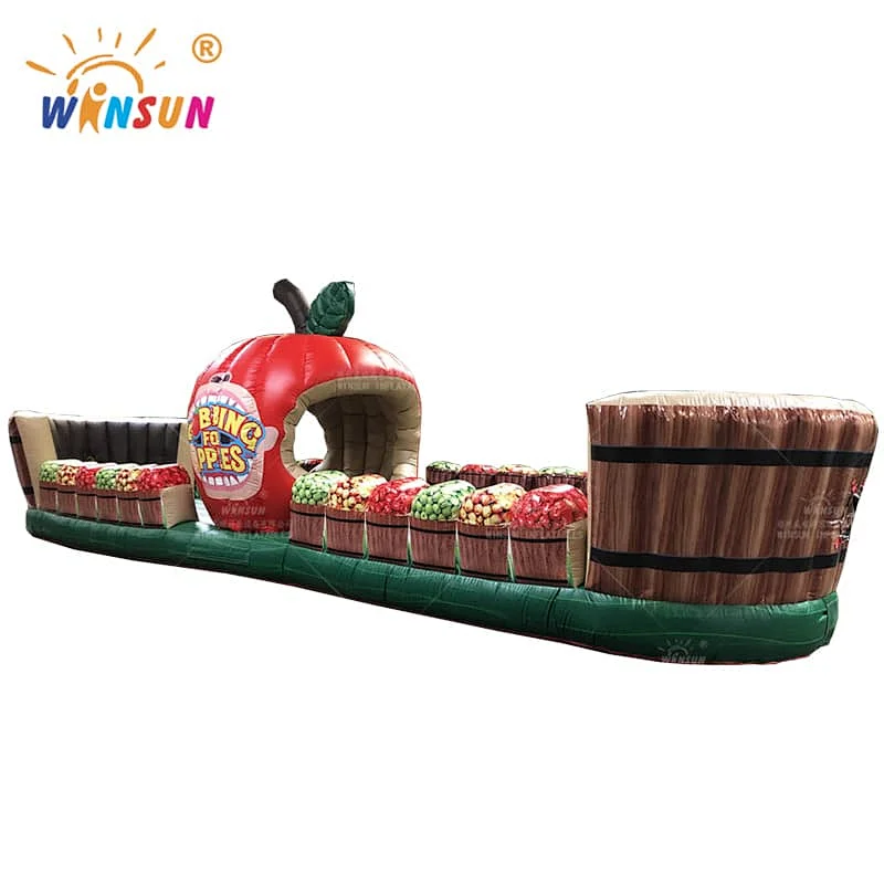 Inflatable Bungee Bobbing for Apples
