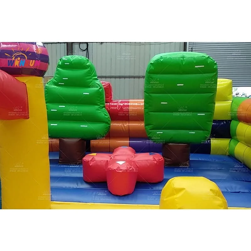 Inflatable game bouncer