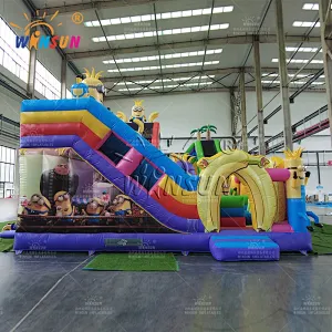 Custom Minions Inflatable Funland