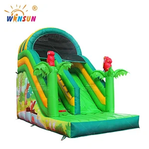 Inflatable Slide Jungle Animals Theme
