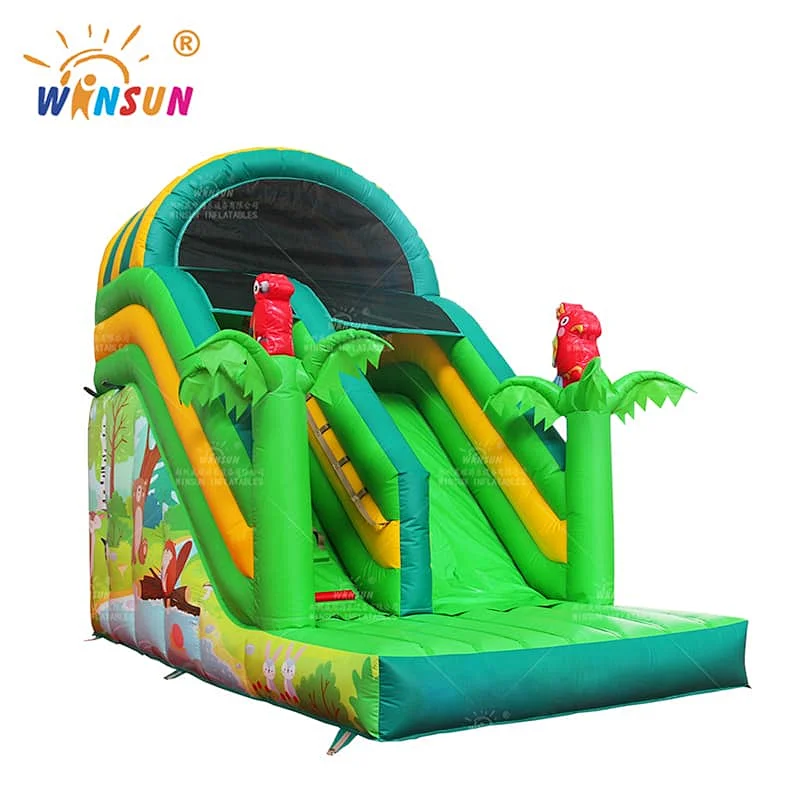 Inflatable Slide Jungle Animals Theme