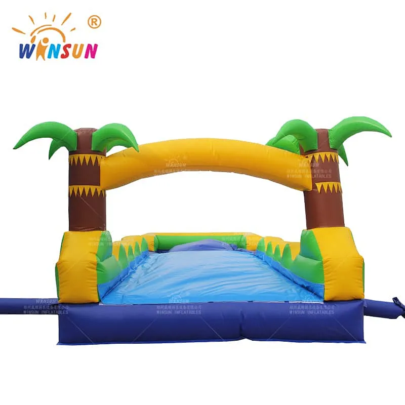 Inflatable Slip N Slide with Pool at end
