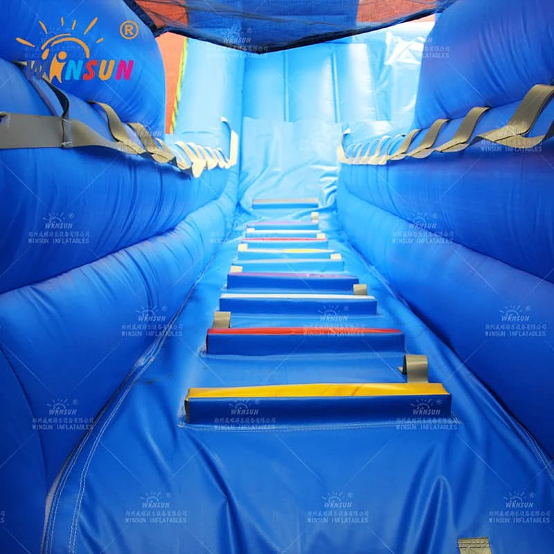 Mini World Game Inflatable Slide