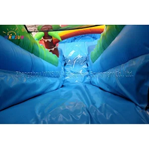Inflatable water slide