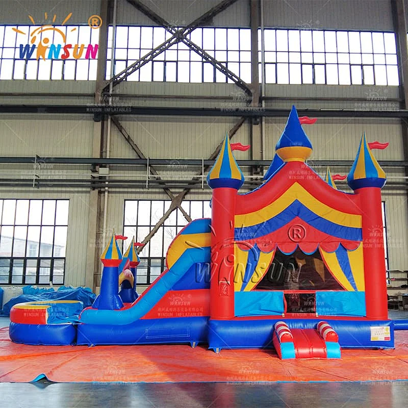 Carnival 5_IN_1 Inflatable Combo with pool