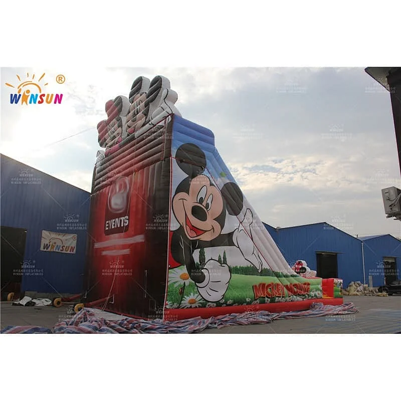 Giant Mickey Mouse slide