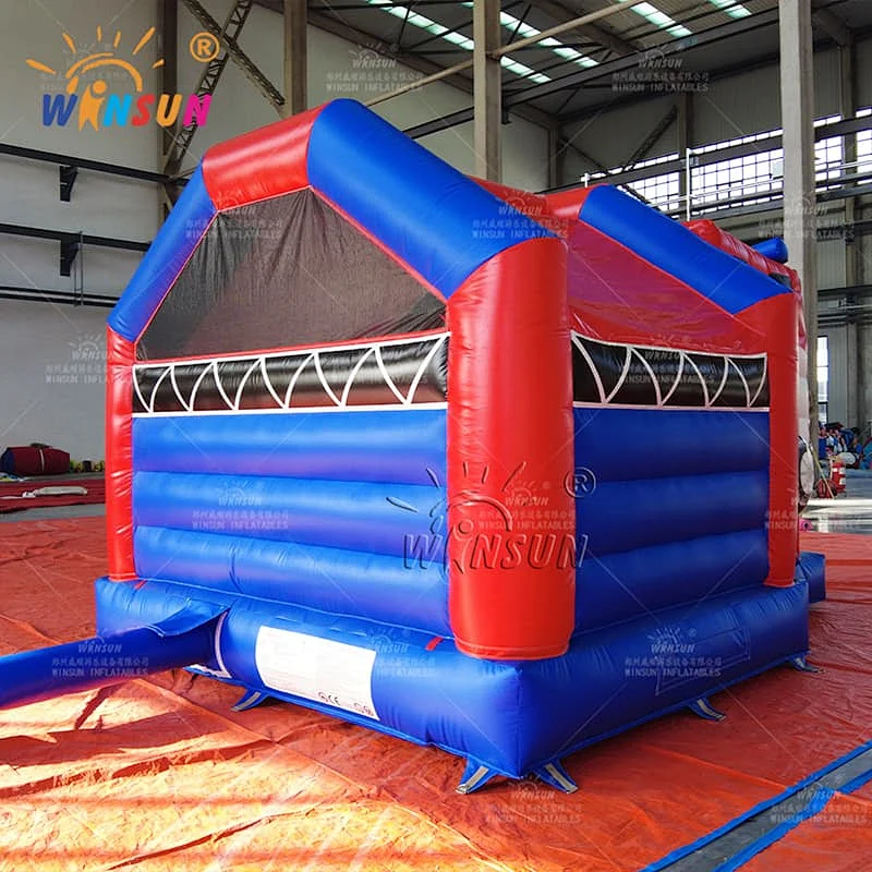 Inflatable Bouncer with Slide Fire Truck Theme