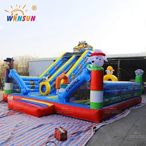 Giant Inflatable Paw Patrol Playground