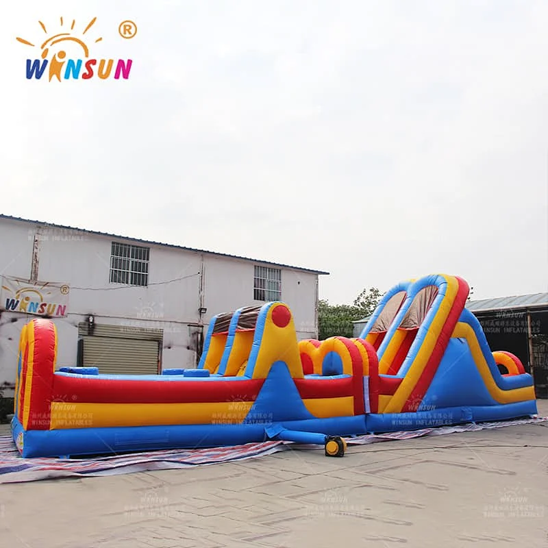 Inflatable Dual Lane Obstacle Course