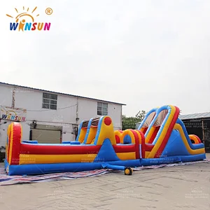 Inflatable Dual Lane Obstacle Course