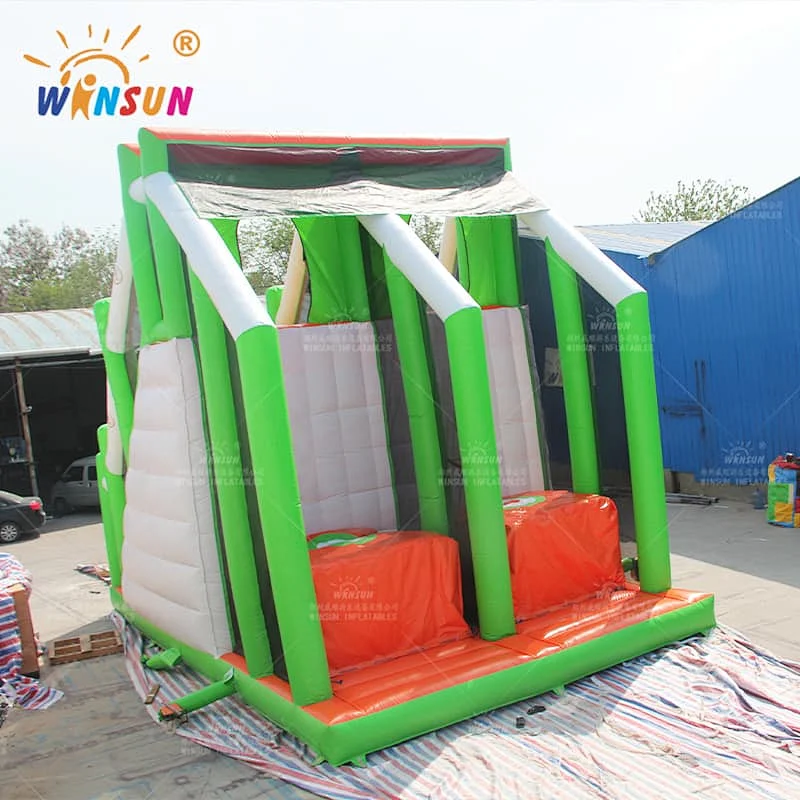5k Run Dual Lane Inflatable Stunt Jump