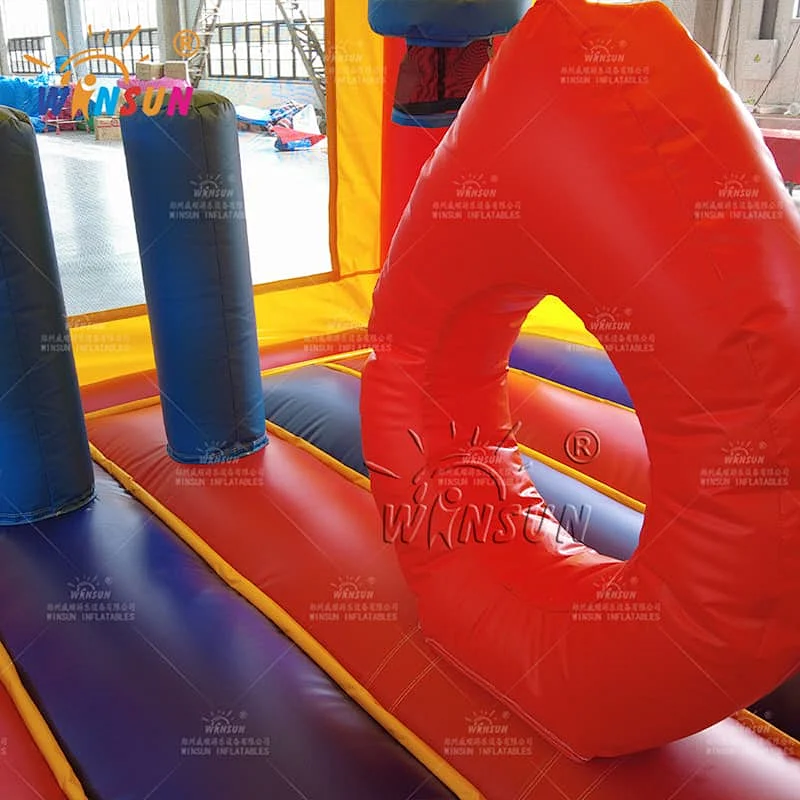 Commercial Jumping Castle with Dry Slide