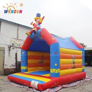 Custom Inflatable Bounce House Clown Theme