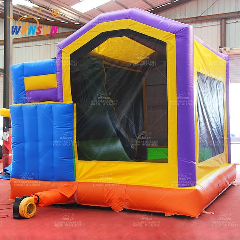 Inflatable Moonwalk With Slide