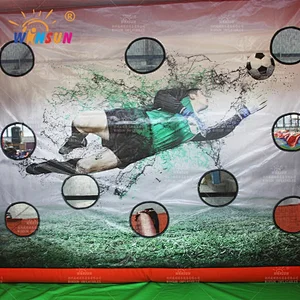 Inflatable Soccer Shootout interactive game
