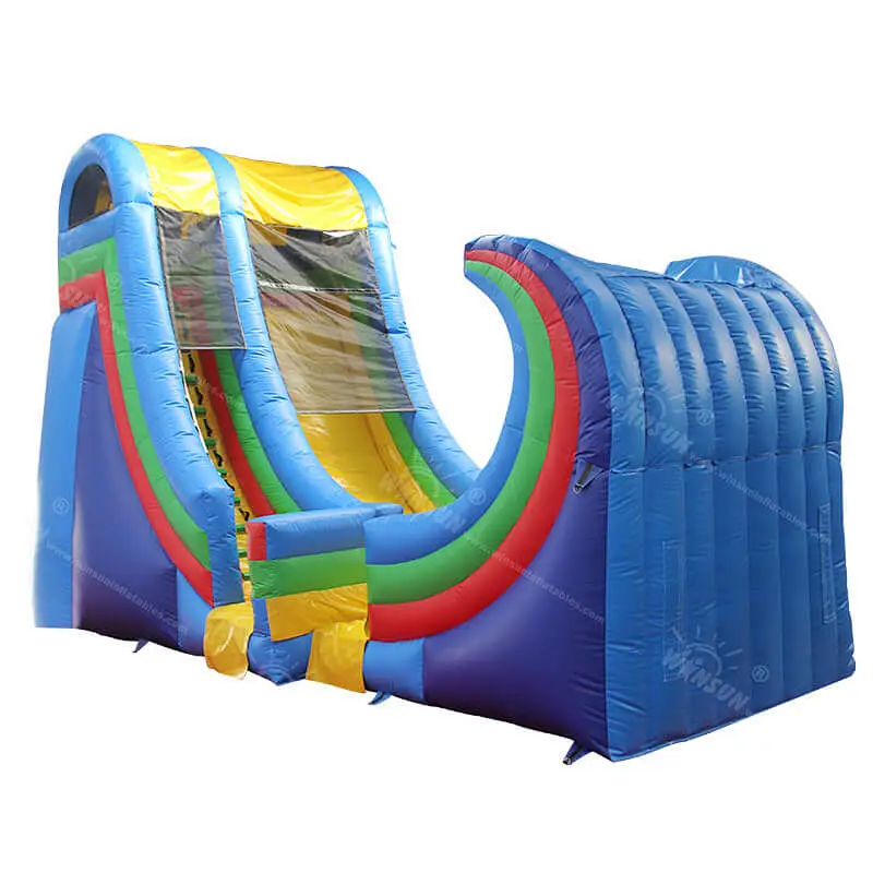 Huge wave water slide