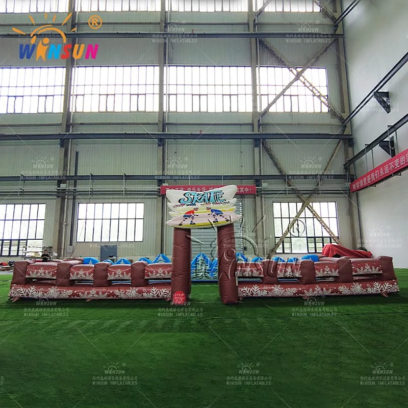 Mobile Inflatable Skate Rink